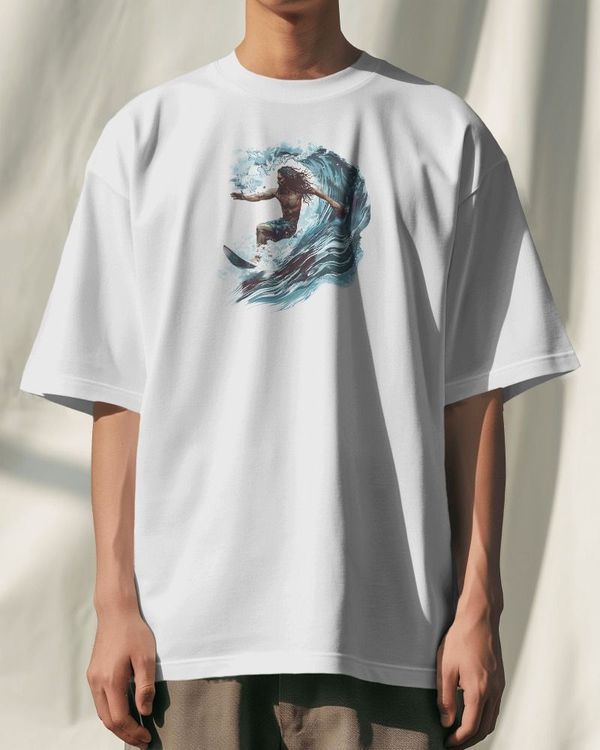 Long Haired Surfer