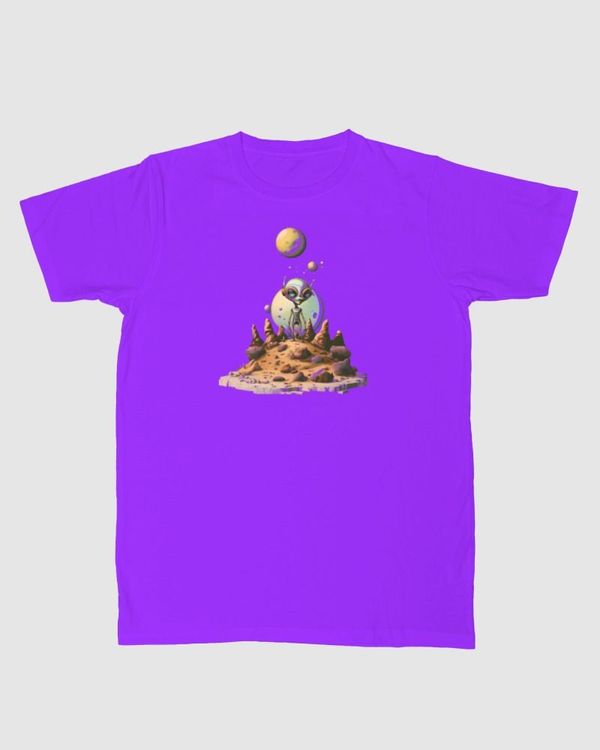 Martian on Rocks