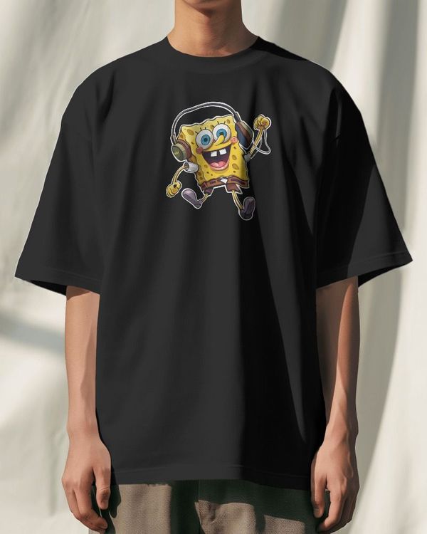 Spongebob with Headphones 2