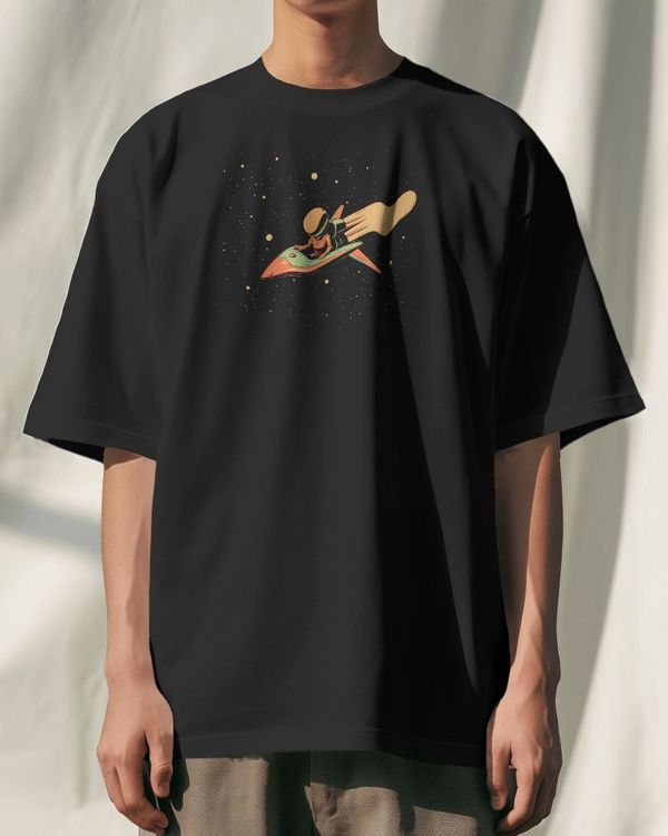 Martian in Small Spaceship